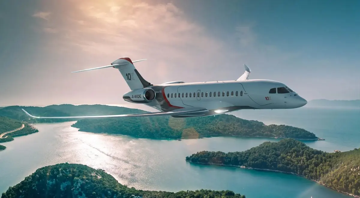Falcon 10X Private Jet Charter