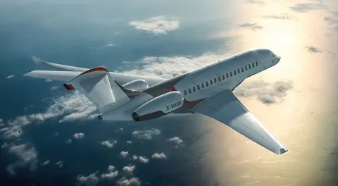 Falcon 10X Private Jet Charter, photograph 2