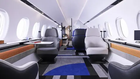 Falcon 10X Private Jet Charter, photograph 5