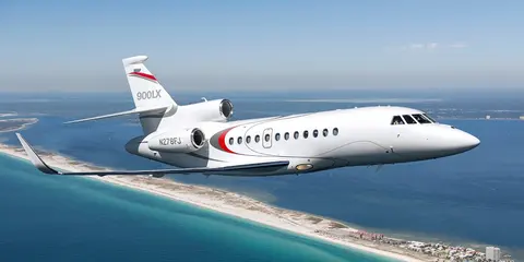 Falcon 900LX Private Jet Charter, photograph 2