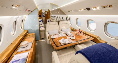 Falcon 900LX Private Jet Charter, photograph 7