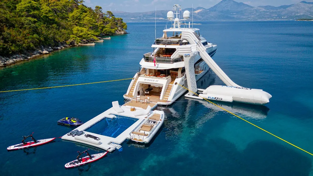 Mirage IV Yacht Charter