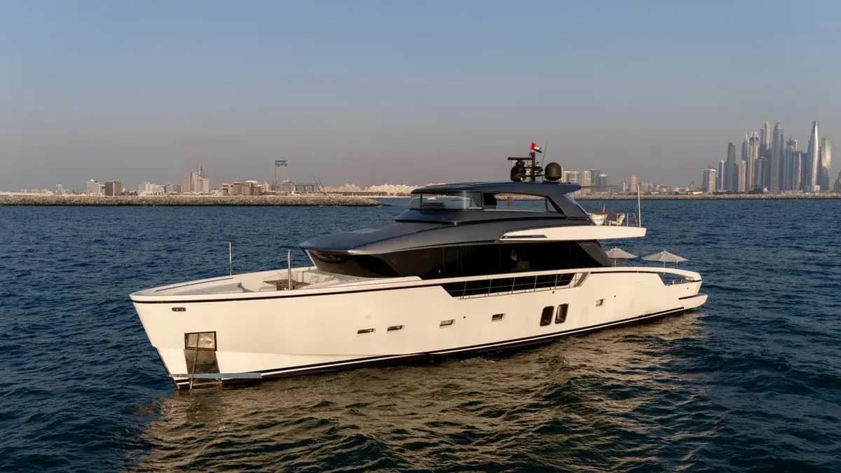 San Lorenzo SX88 Yacht Charter in Dubai